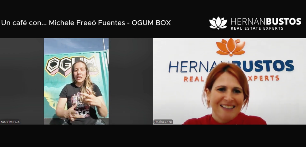 Un café con Michele Frescó Fuentes, de OGUM BOX Benalmádena. A coffee with Michele Frescó Fuentes, from OGUM BOX Benalmádena.